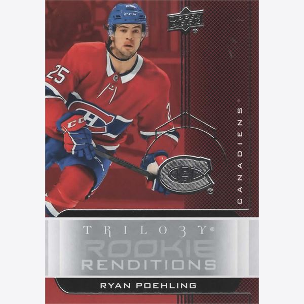 2019-20 Collecting Card Upper Deck Trilogy Rookie Renditions #RR10
