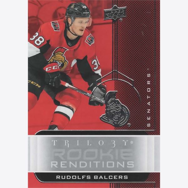 2019-20 Collecting Card Upper Deck Trilogy Rookie Renditions #RR34