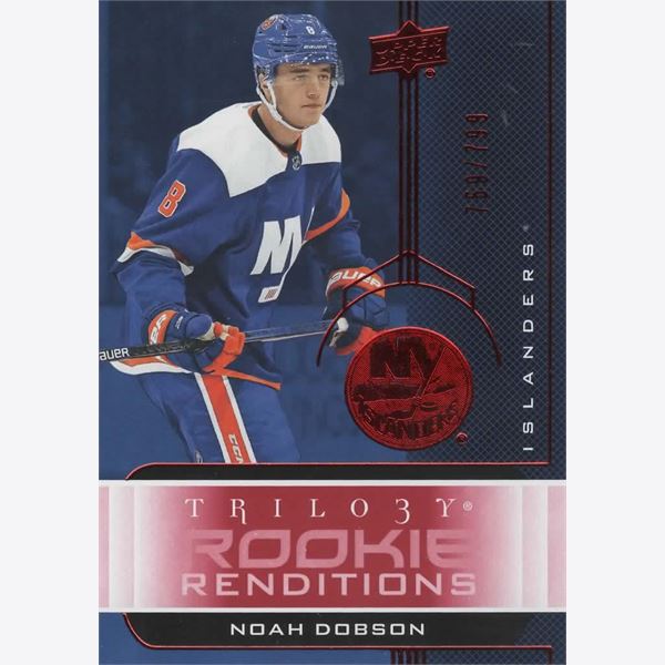 2019-20 Collecting Card Upper Deck Trilogy Rookie Renditions Red #RR38