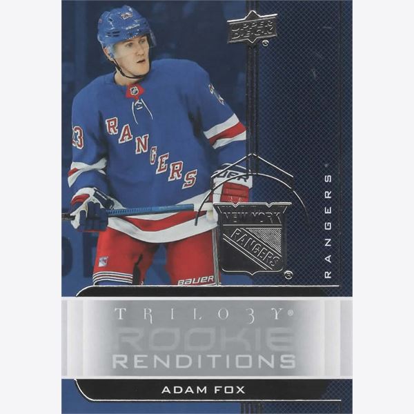 2019-20 Collecting Card Upper Deck Trilogy Rookie Renditions #RR41