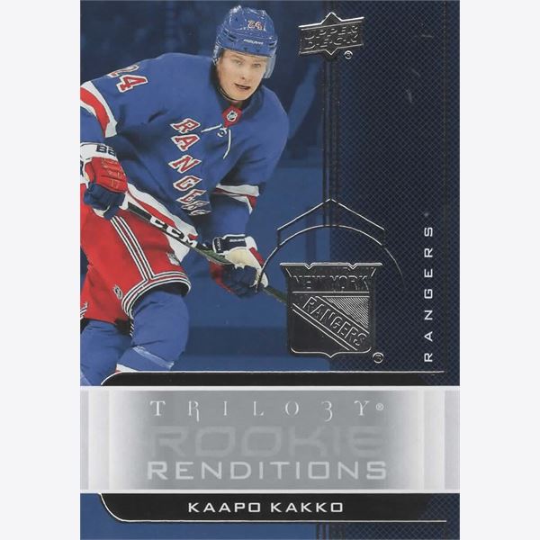 2019-20 Collecting Card Upper Deck Trilogy Rookie Renditions #RR45