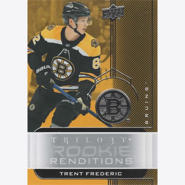 2019-20 Collecting Card Upper Deck Trilogy Rookie Renditions #RR22
