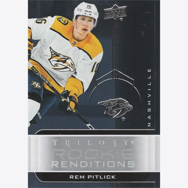 2019-20 Collecting Card Upper Deck Trilogy Rookie Renditions #RR14