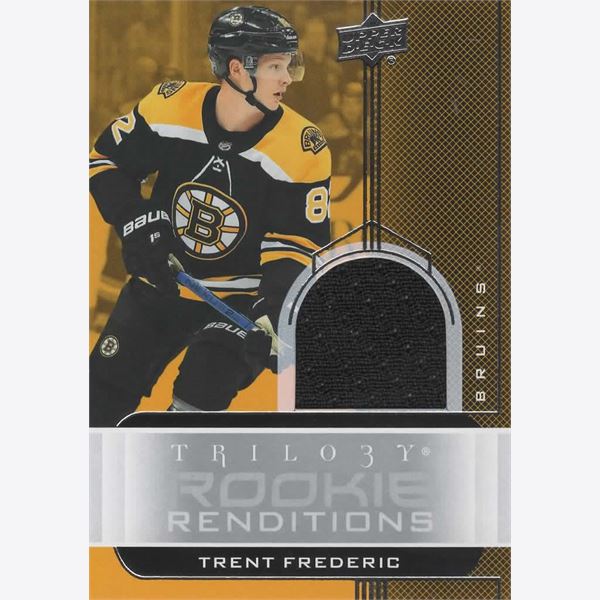 2019-20 Collecting Card Upper Deck Trilogy Rookie Renditions Jerseys Silver #RR22