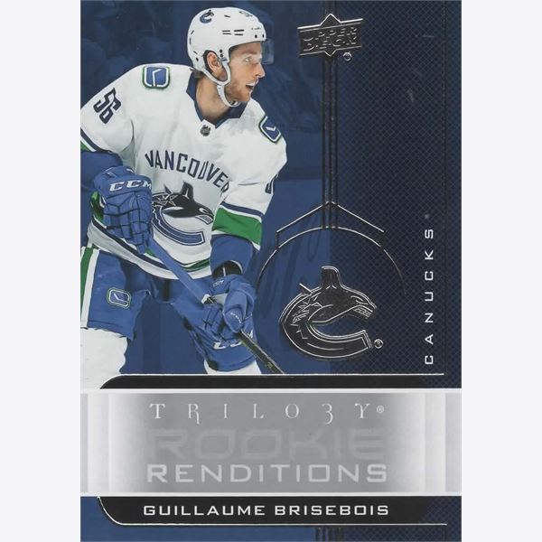 2019-20 Collecting Card Upper Deck Trilogy Rookie Renditions #RR31