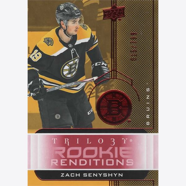 2019-20 Collecting Card Upper Deck Trilogy Rookie Renditions Red #RR8