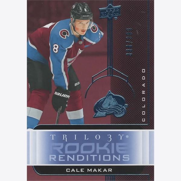 2019-20 Collecting Card Upper Deck Trilogy Rookie Renditions Blue #RR1