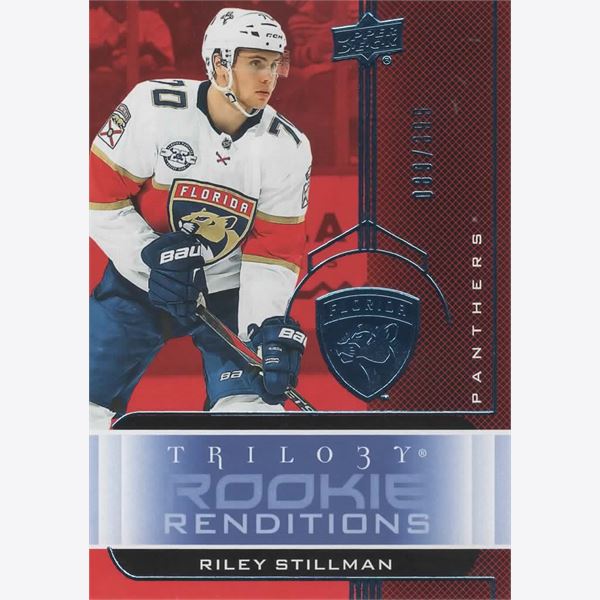 2019-20 Collecting Card Upper Deck Trilogy Rookie Renditions Blue #RR11