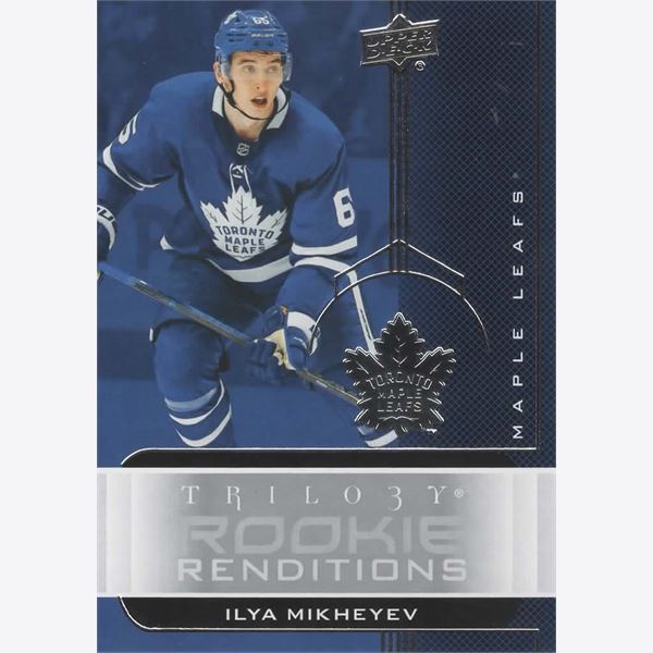 2019-20 Collecting Card Upper Deck Trilogy Rookie Renditions #RR42
