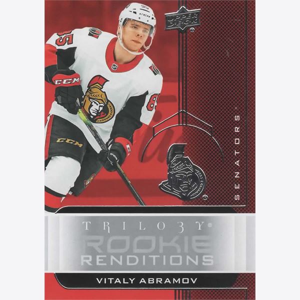 2019-20 Collecting Card Upper Deck Trilogy Rookie Renditions #RR2