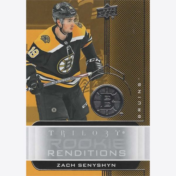 2019-20 Collecting Card Upper Deck Trilogy Rookie Renditions #RR8