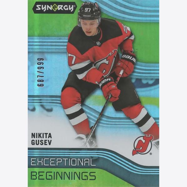 2019-20 Collecting Card Synergy Exceptional Beginnings #EB26
