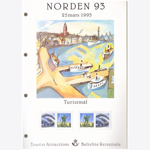 Sverige 1993 Frimärke  ✳✳