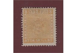 Sweden 1868 Stamp F4E2 No gum