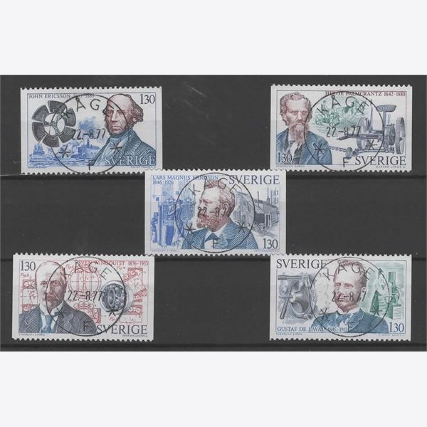 Sweden Stamp F976-80 Stamped