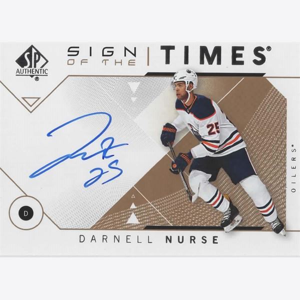 2018-19 Collecting Card SP Authentic Sign of the Times #SOTTDN