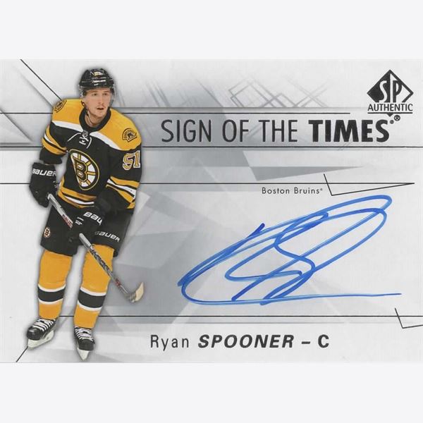 2016-17 Samlarbild SP Authentic Sign of the Times #SOTTRS