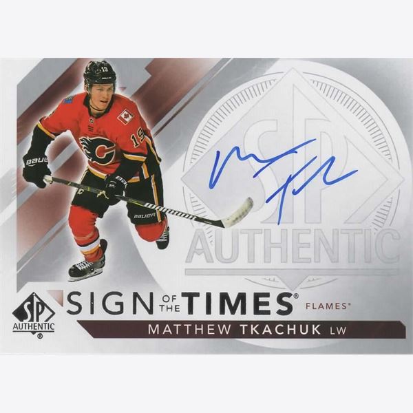 2017-18 Collecting Card SP Authentic Sign of the Times #SOTTMT