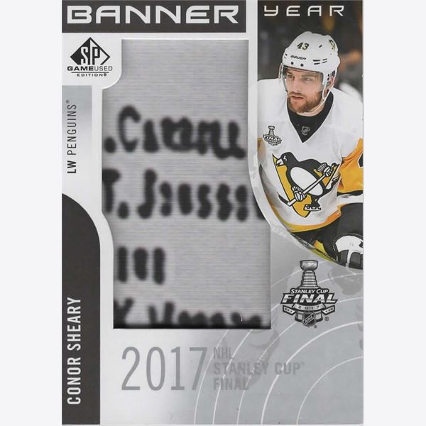 2017-18 Samlarbild SP Game Used Banner Year Stanley Cup Finals '17 #BSCCS