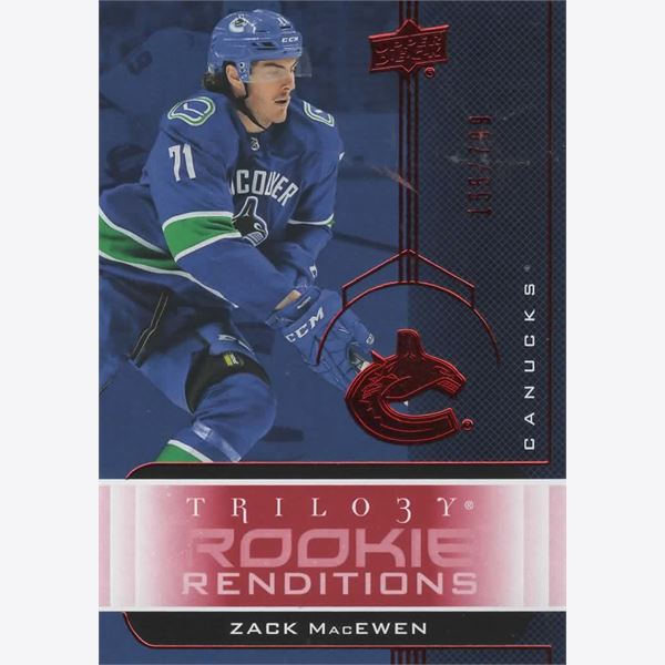 2019-20 Collecting Card Upper Deck Trilogy Rookie Renditions Red #RR23