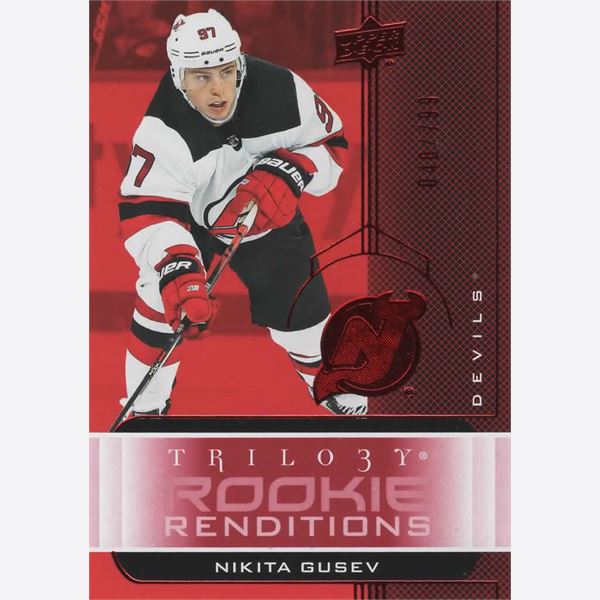 2019-20 Collecting Card Upper Deck Trilogy Rookie Renditions Red #RR39
