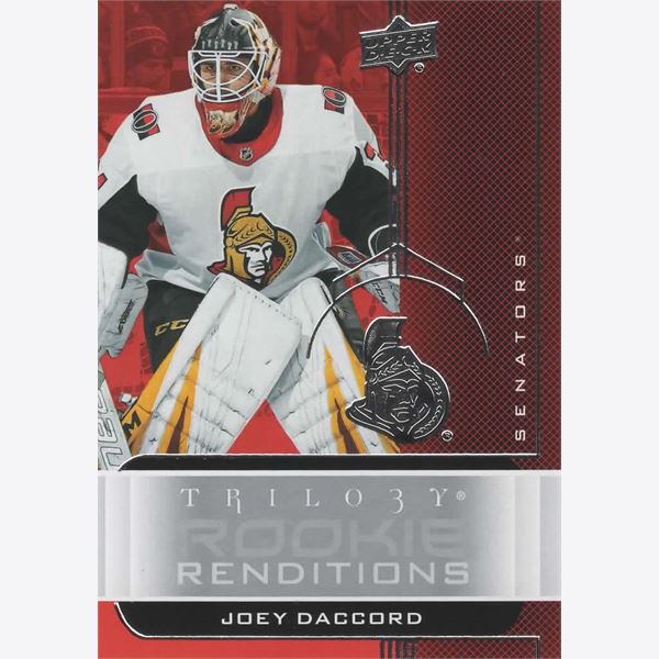 2019-20 Collecting Card Upper Deck Trilogy Rookie Renditions #RR29 
