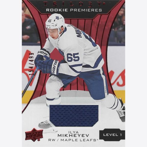 2019-20 Collecting Card Upper Deck Trilogy Red #56