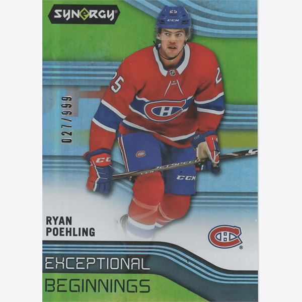 2019-20 Collecting Card Synergy Exceptional Beginnings #EB3