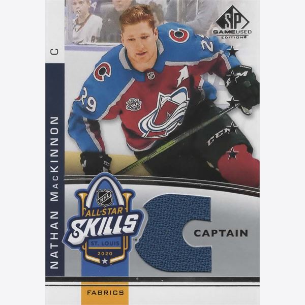 2020-21 Collecting Card SP Game Used '20 NHL All Star Skills Fabrics Captains #ASCNM
