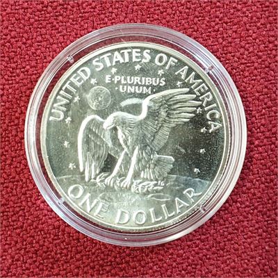 USA 1972 Coin 1 Dollar "Eisenhower Dollar" Silver Collectors' Issue