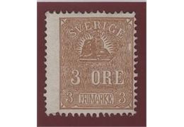 Sweden 1862 Stamp F14A No gum