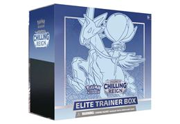 Samlarbild Pokémon. Sword & Shield 6: Chilling Reign, Elite Trainer Box: Ice Rider Calyrex