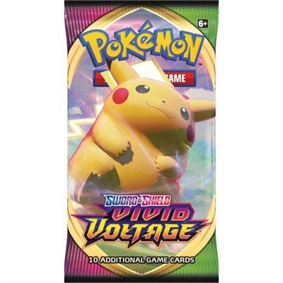 Pokémon, Sword & Shield 4: Vivid Voltage, 1 Booster Pack