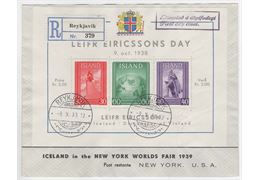 Iceland 1938 Cover FBL2