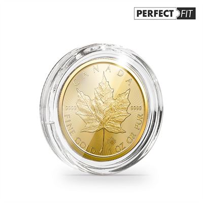 Leuchtturm BESTÄLLNINGSVARA Ultra Perfect Fit. 1 oz Maple Leaf Gold