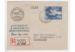 Sweden 1936 Cover F258