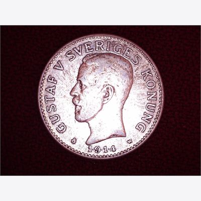 Sweden 1914 Coin 