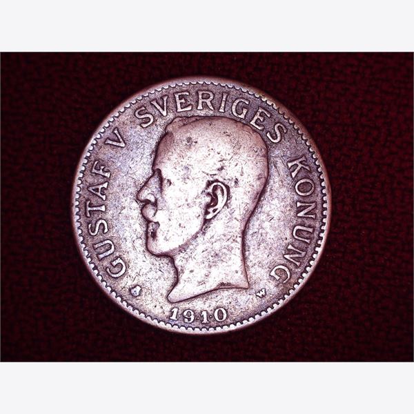 Sweden 1910 Coin 