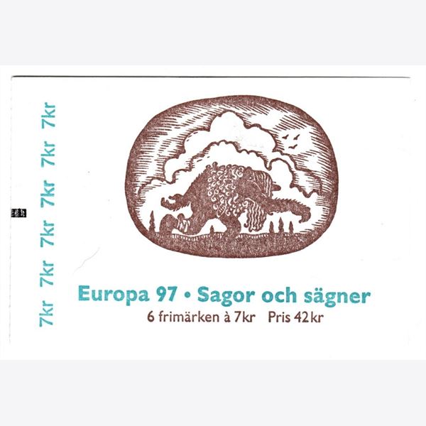 Sweden Booklet H546 trippel